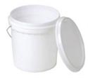 10 litre pail with lid and handle Durapail