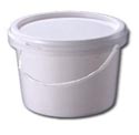 1l small pail with lid and handle