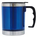 Cafe Thermal Mug Blue
