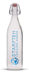 Printed Promotional Glass Water Bottle