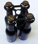Bottles in 4 pack bottle clip