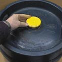 Yellow Key Cap on Key