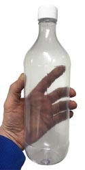 750ml PVC in hand