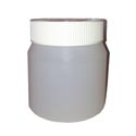 600ml Jar with White Lid